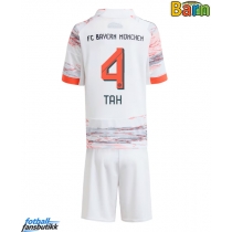 Bayern Munich Jonathan Tah #4 Bortedraktsett Barn 2025-26 Kortermet (+ Korte bukser)